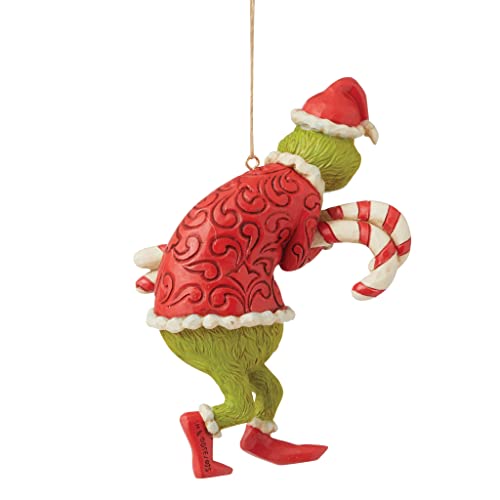 Enesco Jim Shore Dr. Seuss The Grinch Stealing Candy Canes Hanging Ornament, 4.72 Inch, Multicolor, for Christmas | The Storepaperoomates Retail Market - Fast Affordable Shopping