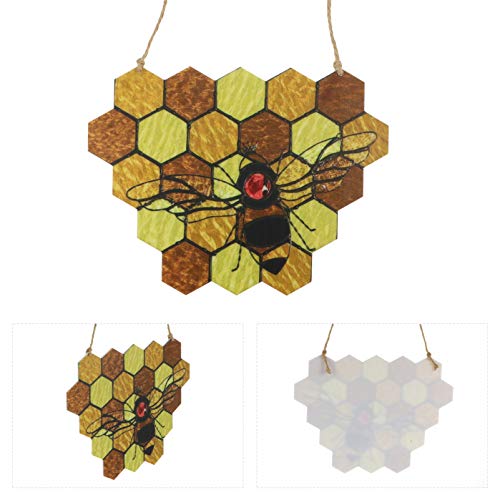 PRETYZOOM Home Decor Honeycomb Hanging Ornament Honeycomb Suncatcher Glass Rope String Window Glass Decorations Home Garden Party Favors Home Ornament | The Storepaperoomates Retail Market - Fast Affordable Shopping
