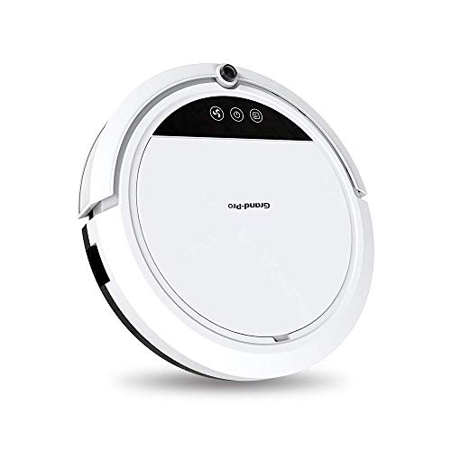 Grand-Pro Robot Vacuum Cleaner, Designed for Hard Floors & Pet Hair, Tangle-Free Design, Slim & Quiet, Self-Charging, Schedule Cleaning S1