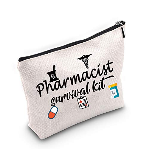 TSOTMO Pharmacy Technician Gifts Pharmacist survival kit Cosmetic Bags Nurse Nursing Gift Pharmacy Tech Gift Medical School Graduation Gift (Pharmacist)
