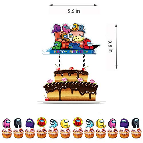 Among with us Party Decorations 150PCS Party Supplies for Birthday Party Favors Package Come with Banner Tablecover Plates Spoons Forks Chocolate Stickers Latex Balloons gift bags. | The Storepaperoomates Retail Market - Fast Affordable Shopping