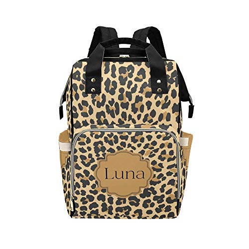 Personalized Monogram Diaper Bag Backpack Name Custom Mommy Baby Bags Casual Travel Daypack for Mom Gifts