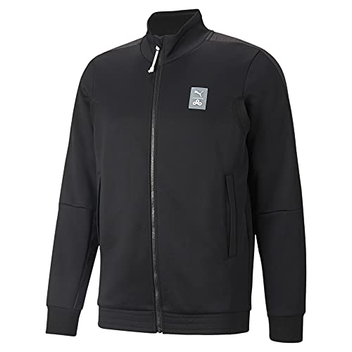 PUMA Men’s Standard Cloud9 Track Jacket, Black Black, XX-Large