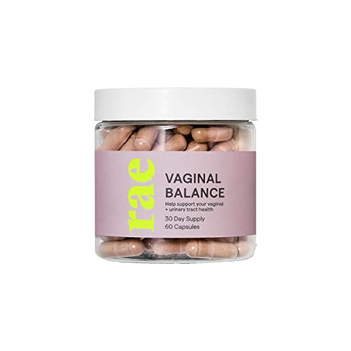 Rae Wellness Vaginal Balance Capsules – Natural Vaginal Health and Urinary Tract Supplement with Cranberry, Probiotics, Garlic and More – Vegan, Non-GMO, Gluten-Free – 60 Caps (Pack of 1) | The Storepaperoomates Retail Market - Fast Affordable Shopping