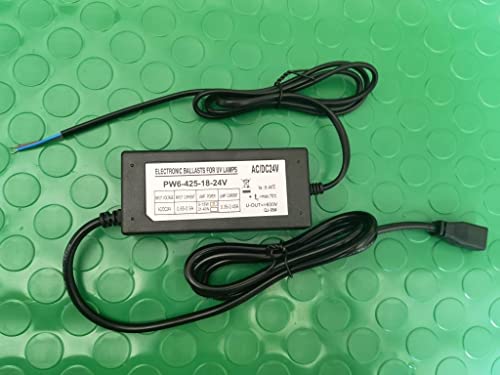 HQTelecom OEM 24V Replacement Electronic Ballast for UV Lamps with Visual Alert for Bulb ON/Off