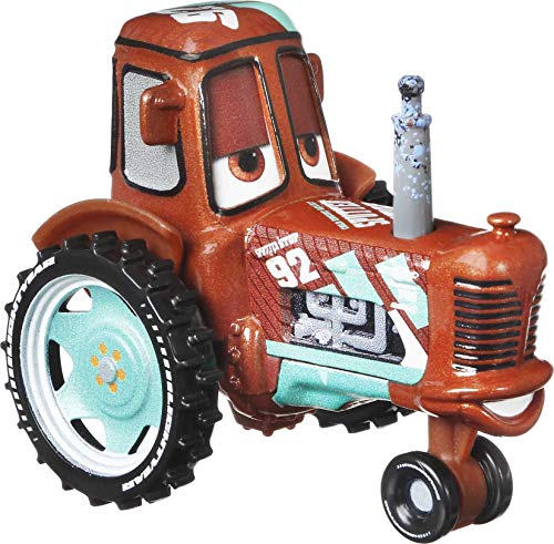 Disney Cars Toys and Pixar Cars Sputter Stop Racing Tractor, Miniature, Collectible Racecar Automobile Toys Based on Cars Movies, for Kids Age 3 and Older, Multicolor