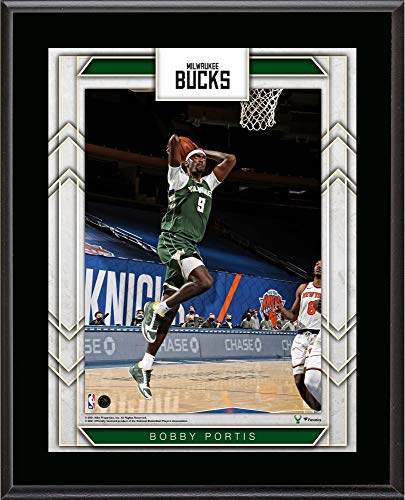 Bobby Portis Milwaukee Bucks 10″ x 13″ Sublimated Player Plaque – NBA Team Plaques and Collages