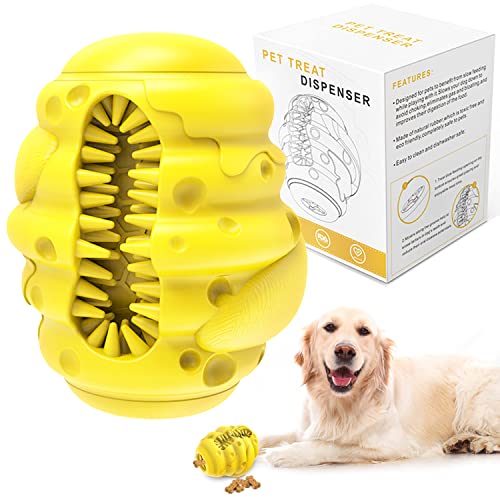 MOUWOO Dog Chew Toys for Aggressive Chewers Indestructible Toys for Large Breed Aggressive Durable Dog Slow Feeder Toy Dog Interactive Toy