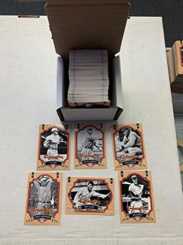 2012 Panini Cooperstown Complete Baseball Trading Card Base Set of 150 Cards (1-150) NO Short Prints – This set is comprised 100 of Hall of Famers. Overall Condition of this set is NM or Better. Some of the players included in this set are Ty Cobb Walter