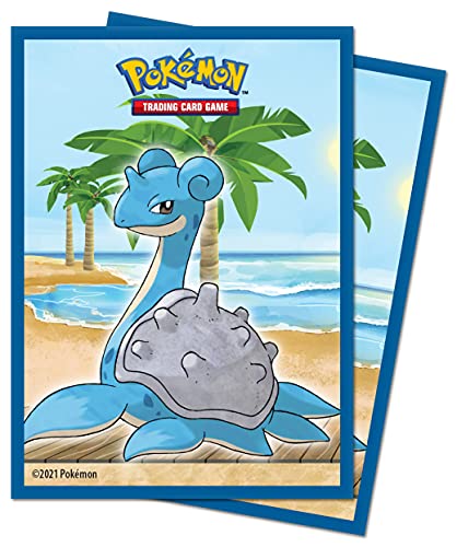 Ultra PRO – Lapras Pokémon Card Protector Sleeves (65 ct.) – Protect Your Gaming Cards, Collectible Cards, and Trading Cards in Style with The Ultimate Card Protection Technology
