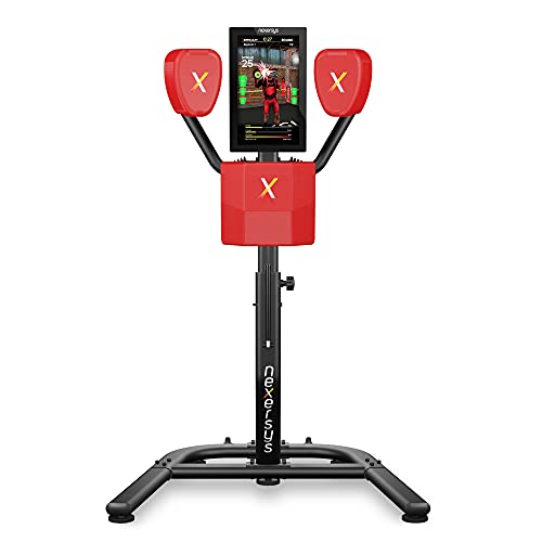 Nexersys N3 Elite Home Boxing Trainer & Sparring Partner – Challenging & Fun Personal Workouts, Competitions & Games | No Subscription or Experience Required | Adjustable Height | Ideal for Home Gyms