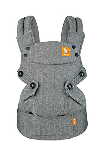 Baby Tula Explore Baby Carrier, Adjustable Newborn to Toddler Carrier, Ergonomic and Multiple Positions for 7 – 45 pounds (Linen Ash) | The Storepaperoomates Retail Market - Fast Affordable Shopping