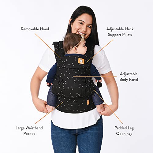 Baby Tula Explore Baby Carrier, Adjustable Newborn to Toddler Carrier, Ergonomic and Multiple Positions for 7 – 45 pounds (Linen Ash) | The Storepaperoomates Retail Market - Fast Affordable Shopping
