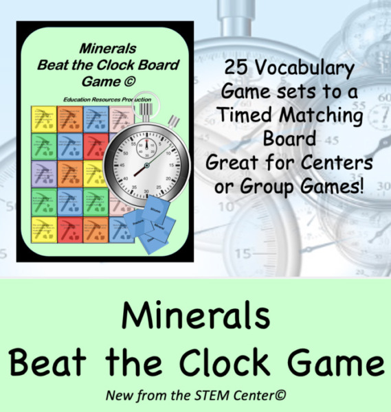 Minerals Beat the Clock Game