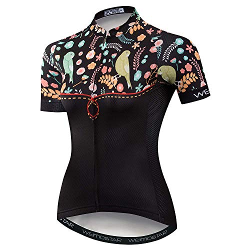 Hotlion Summer Women Cycling Jersey Breatable Mountain Bike Jersey Quick Dry Bicycle Shirt Short Sleeve Cycling Clothing