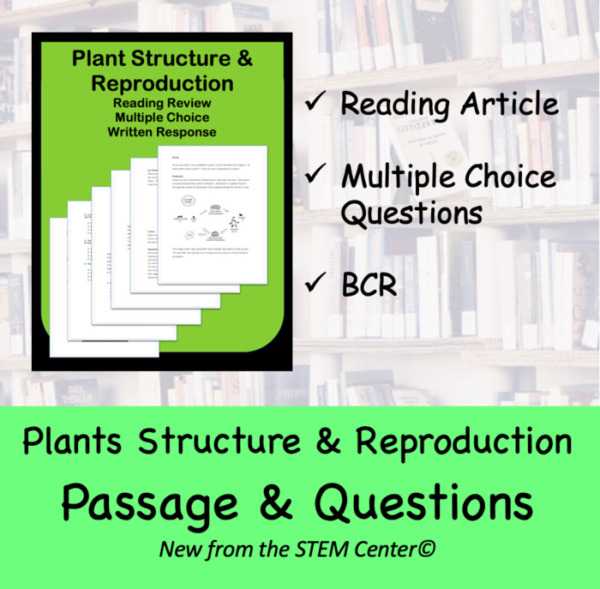 Plants Structure & Reproduction Worksheet