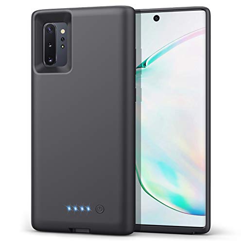Battery Case for Galaxy Note10+ 5G [6.8 inch], 8500mAh Portable Charging Case Extended Battery Pack for Samsung Galaxy Note 10+/ Note 10 Plus -[Black]