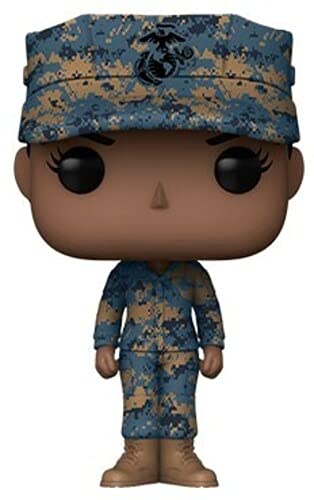 POP Pop! Pops with Purpose: Military Marine – Female A Multicolor Standard
