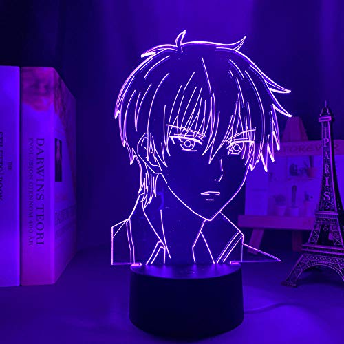 Quzim Anime 3D Lamp Fruits Basket Kyo Sohma for Bedroom Decor Night Light Children’s Birthday Gift Room Desk Led Light Manga Touch