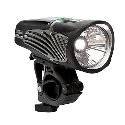 NiteRider Lumina Max 2000 Lumen Headlight Rechargeable MTB Road Commuter Bike Light Front LED Light Easy to Install Cycling Safety