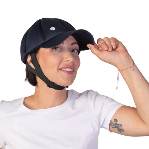 Ribcap Baseball Cap Medical Grade Protective Helmet | Navy Blue | Size: Small-Medium (Head Circumference 20-23″) | Soft Helmet for Epilepsy | Protective Helmet for Seizures | Fashionable & No Stigma