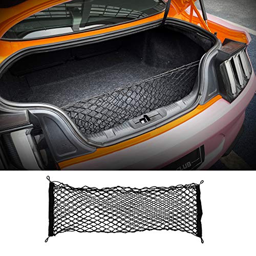 MEEAOTUMO Trunk Cargo Net Accessories for Ford Mustang 2015-2021