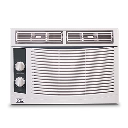 BLACK+DECKER BWAC05MWTB 5000 BTU Window Air Conditioner, White