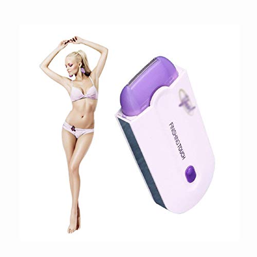 AIfupyi Electric Epilator Women Hair Removal Painless Auto-Induction Shaver Blue Light Lady Epilator Yes Finishing Touch Painless Shaving Instrument