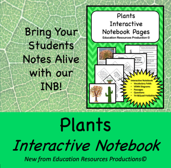 Plants Interactive Notebook