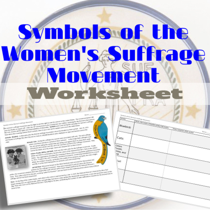 Symbols of the Women’s Suffrage Movement | The Storepaperoomates Retail Market - Fast Affordable Shopping