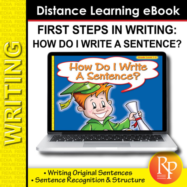 How Do I Write A Sentence? – First Steps in Writing (eBook)
