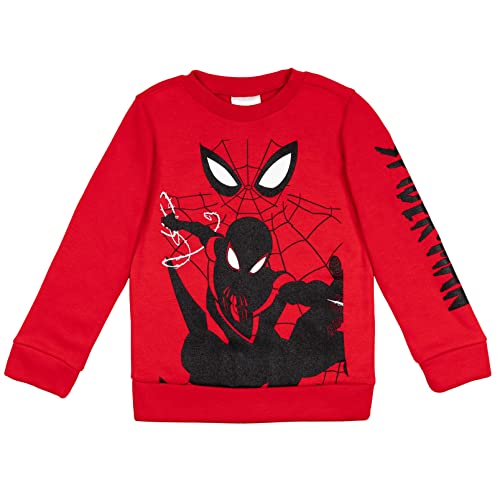 Marvel Spider-Man Miles Morales Little Boys Pullover Sweatshirt 5
