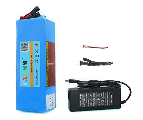 48V 10AH 10000mAh Lithium Battery Pack for 750W 1000W 1200W ebike Li ion Battery Electric Motor Bicycle Bike Scooter Golf Cart with Charger 30A BMS
