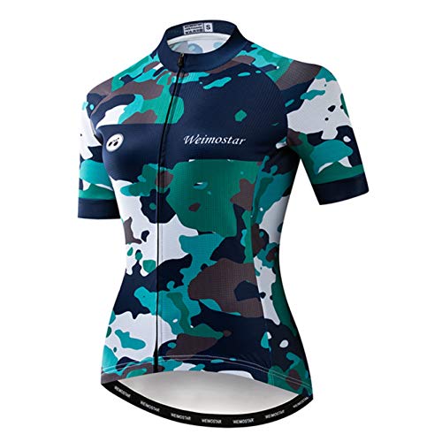 Weimostar Women’s Cycling Jersey Bike Bicycle Clothing Shirt Jacket Summer