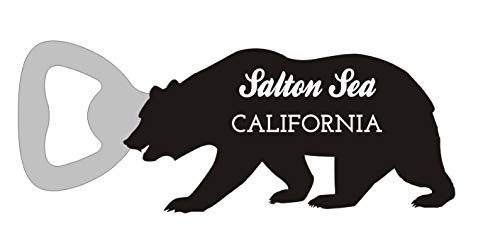 Salton Sea California Camping Souvenir Bear Bottle Opener