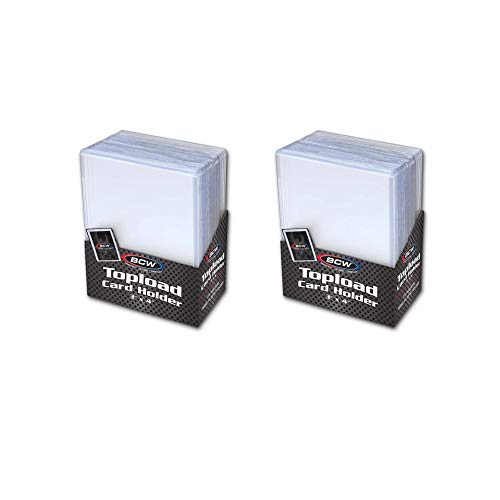 BCW 3×4 Premium Topload Card Holder – 50 ct
