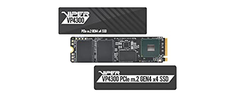 Patriot Viper VP4300 2TB M.2 2280 PCIe Gen4 x 4 Internal Gaming Solid State Drive Compatible with PS5, Playstation 5 – VP4300-2TBM28H