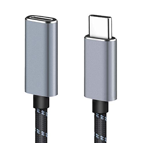 Bkzhcll USB C Extension Cable 10ft,10gbps Sync Transfer USB Type C Male to Female Extender 3.1 Gen2 100W Fast Charging Cable for 2021 MacBook Pro,Nintendo Switch,M1 iPad Pro,Dell XPS Surface Book etc