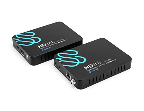 HD-Link 1080p HD KVM Extender by Sewell HDMI, USB, Audio, and IR Extender 100m Over cat5e/cat6.