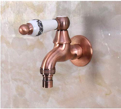 NZDY Faucet Oil Rubbed Bronze Outdoorgarden Water Tap Washing Hine Faucet Laundry Sink Cold Water Tap