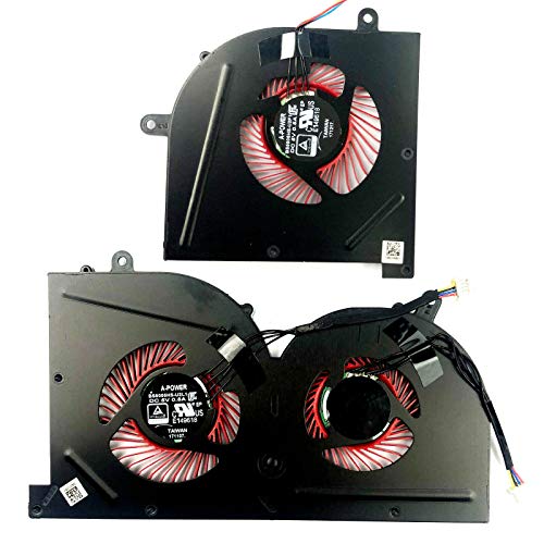 BestParts CPU + GPU Cooling Fan for MSI GS63 GS63VR 6RF 6RF-001US 7RF 7RF-212UK GS73 GS73VR 6RF 6RF-005CA 7RF 7RE-004CN 7RG 7RG-026RU 7RG-039NL MS-16K2 MS-17B MS-17B1 BS5005HS-U2F1 BS5005HS-U2L1 | The Storepaperoomates Retail Market - Fast Affordable Shopping