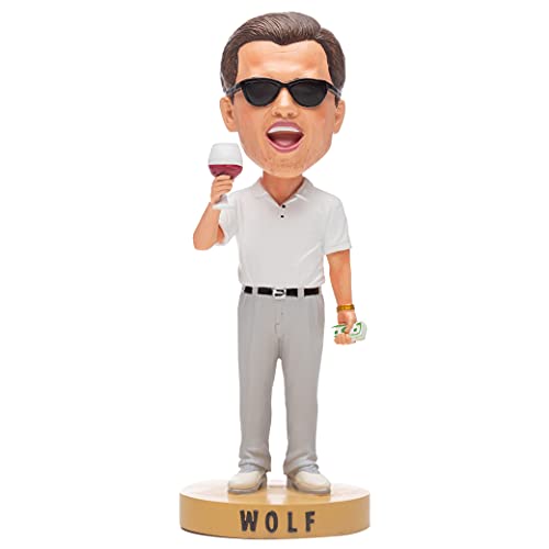 The Wolf Bobblehead – Wall Street Wolf Bobblehead Figure for Any Stock Trader Desk