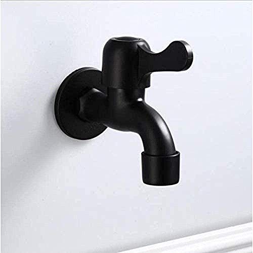NZDY Faucet Black Washing Hinesingle Handlebibcocks Mop Poolcold Water Taps