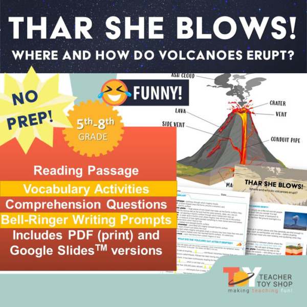 Volcanoes, Earth’s Layers and Plate Tectonics Activities | Distance Learning