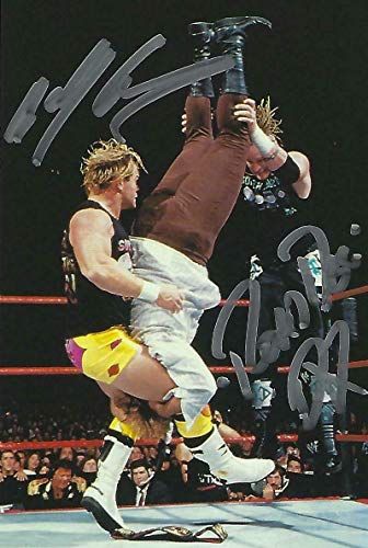 Road Dogg Billy Gunn New Age Outlaws Signed 1999 Wrestlemania Live WWF Card WWE – Autographed Wrestling Cards