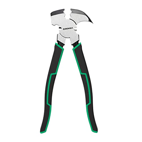 Amazon Brand – Denali 10-1/2-Inch, Fencing Pliers with Comfort Grip