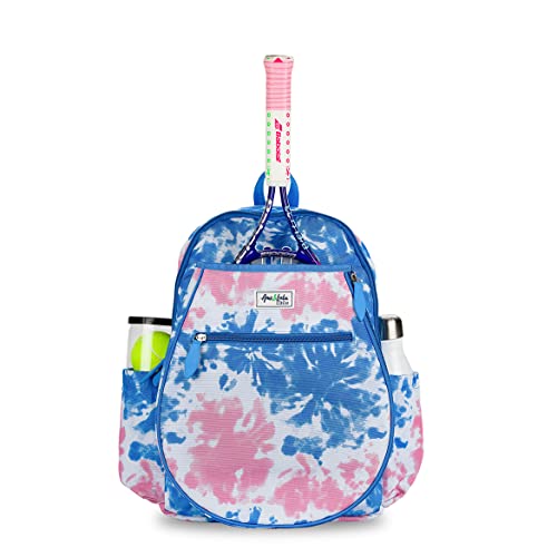 Ame & Lulu Kids Big Love Tennis Backpack (Blue/Pink Tie-Dye)