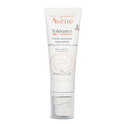 Eau Thermale Avene – Tolerance Control Soothing Skin Recovery Cream – For Hypersensitive, Normal to Combination Skin – Sterile Hydrating Face Moisturizer – 1.3 fl.oz. (Pack of 1)