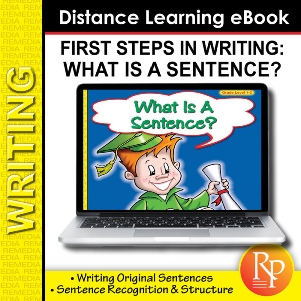 What Is A Sentence? – First Steps in Writing (eBook)