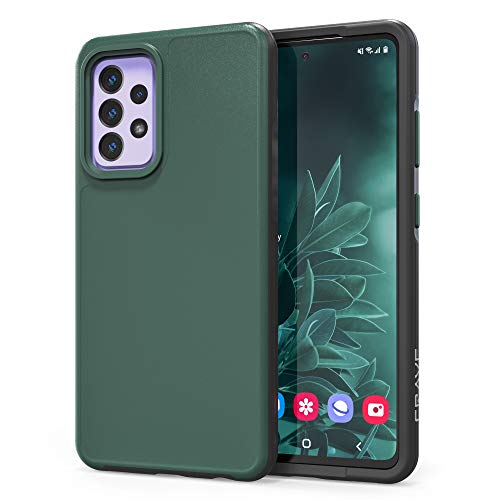 Crave Slim Guard for Galaxy A52 Case, Shockproof Case for Samsung Galaxy A52, A52 5G (6.5 inch) – Forest Green